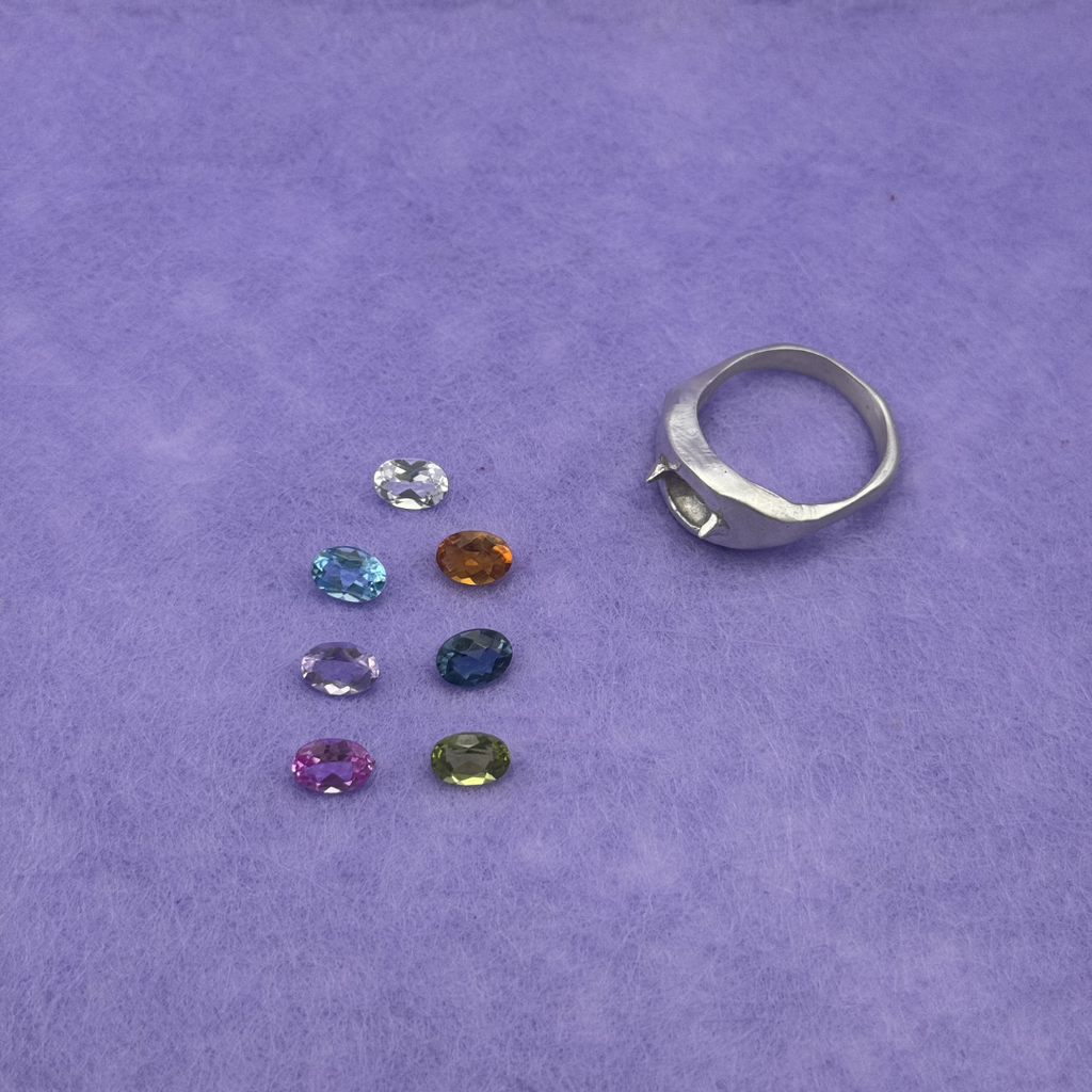 Whimsy Ring - Choose Your Gemstone