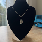 Droplet Pendant (Green Tourmaline)