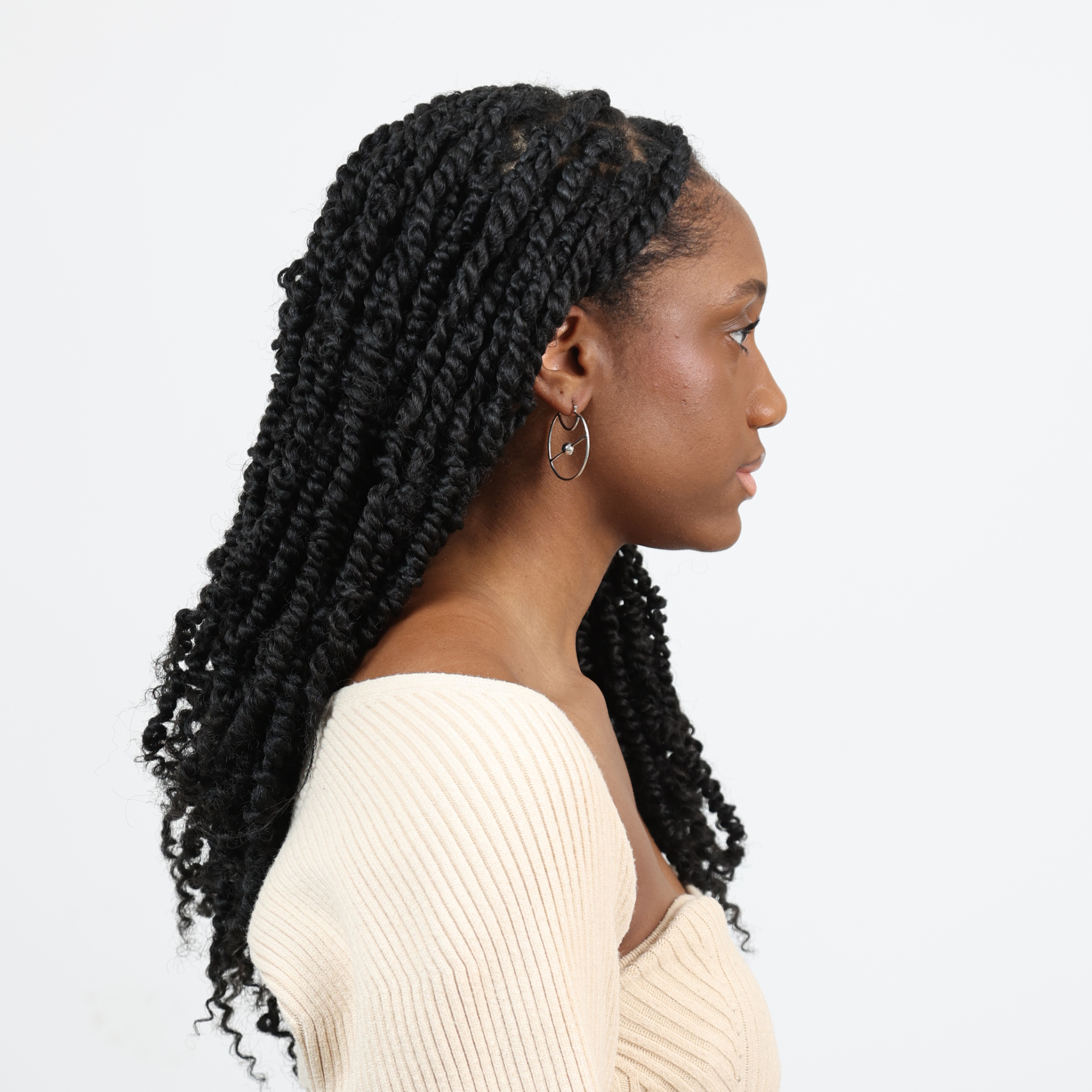 Silver Protozoa Earring (Not Handmade)