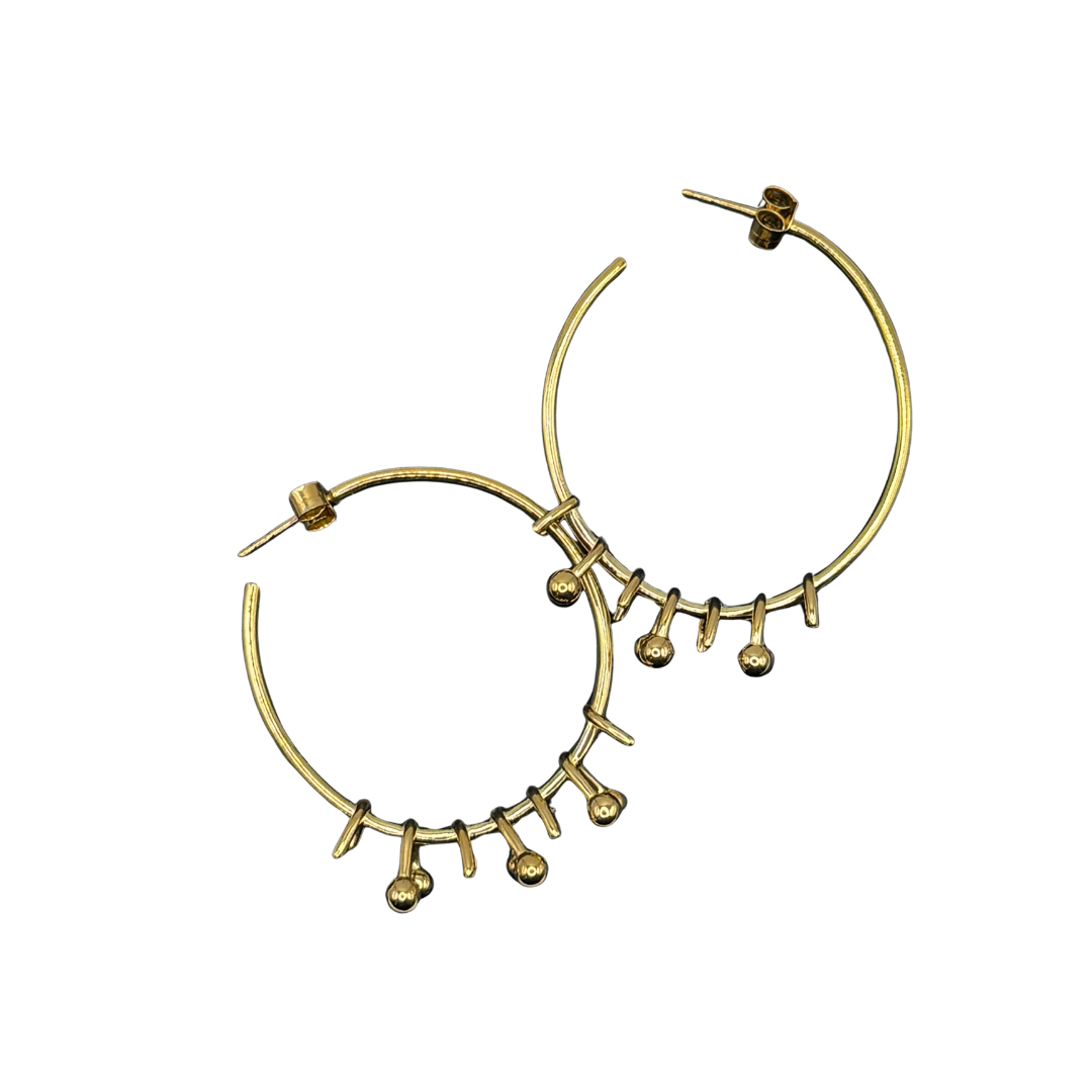 Marrow Hoop Earring (Not Handmade)