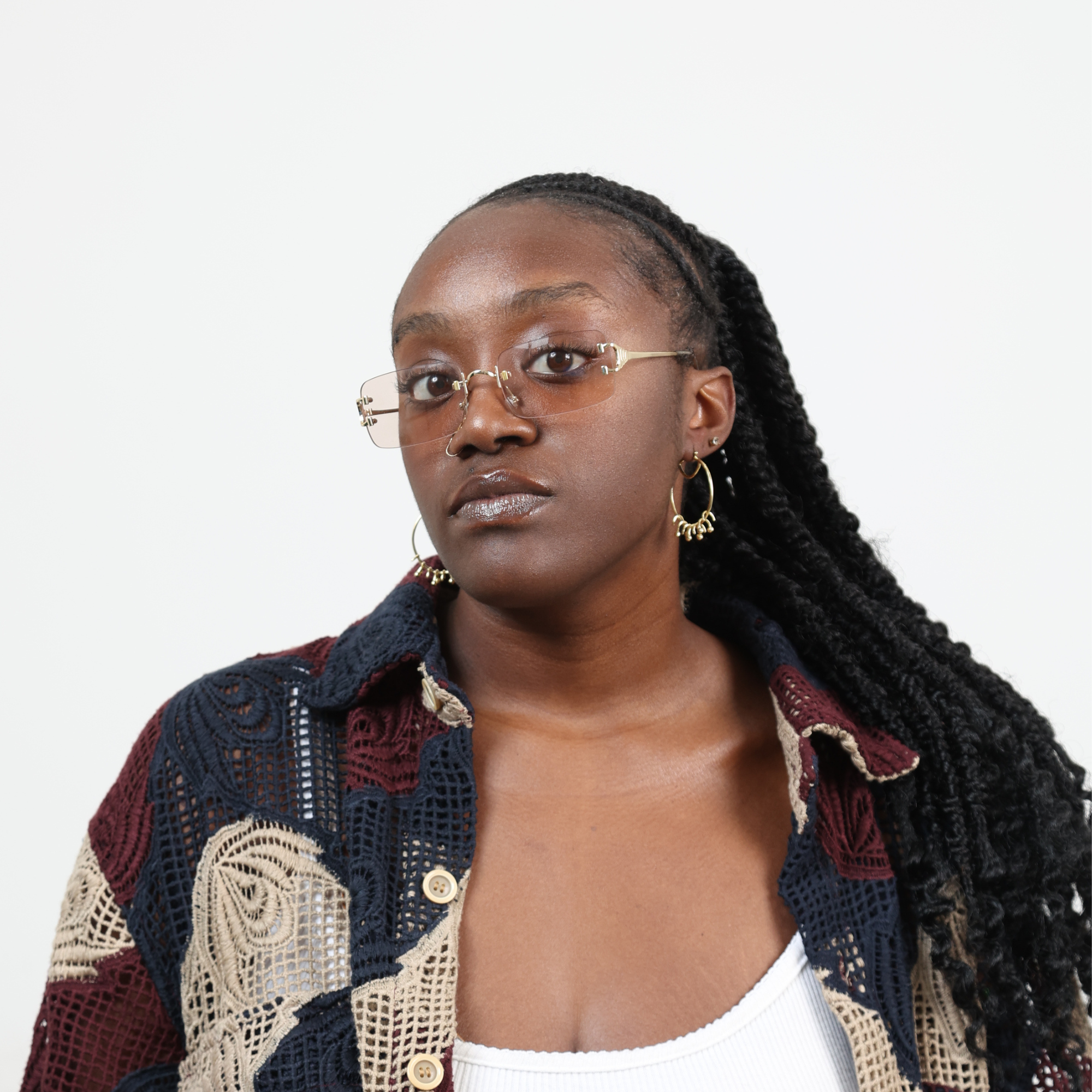 Gold Marrow Earring (Not Handmade)