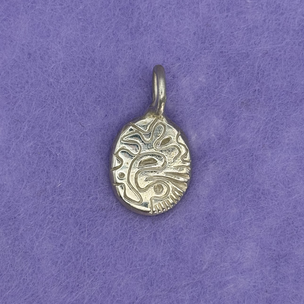 Etched Medallion
