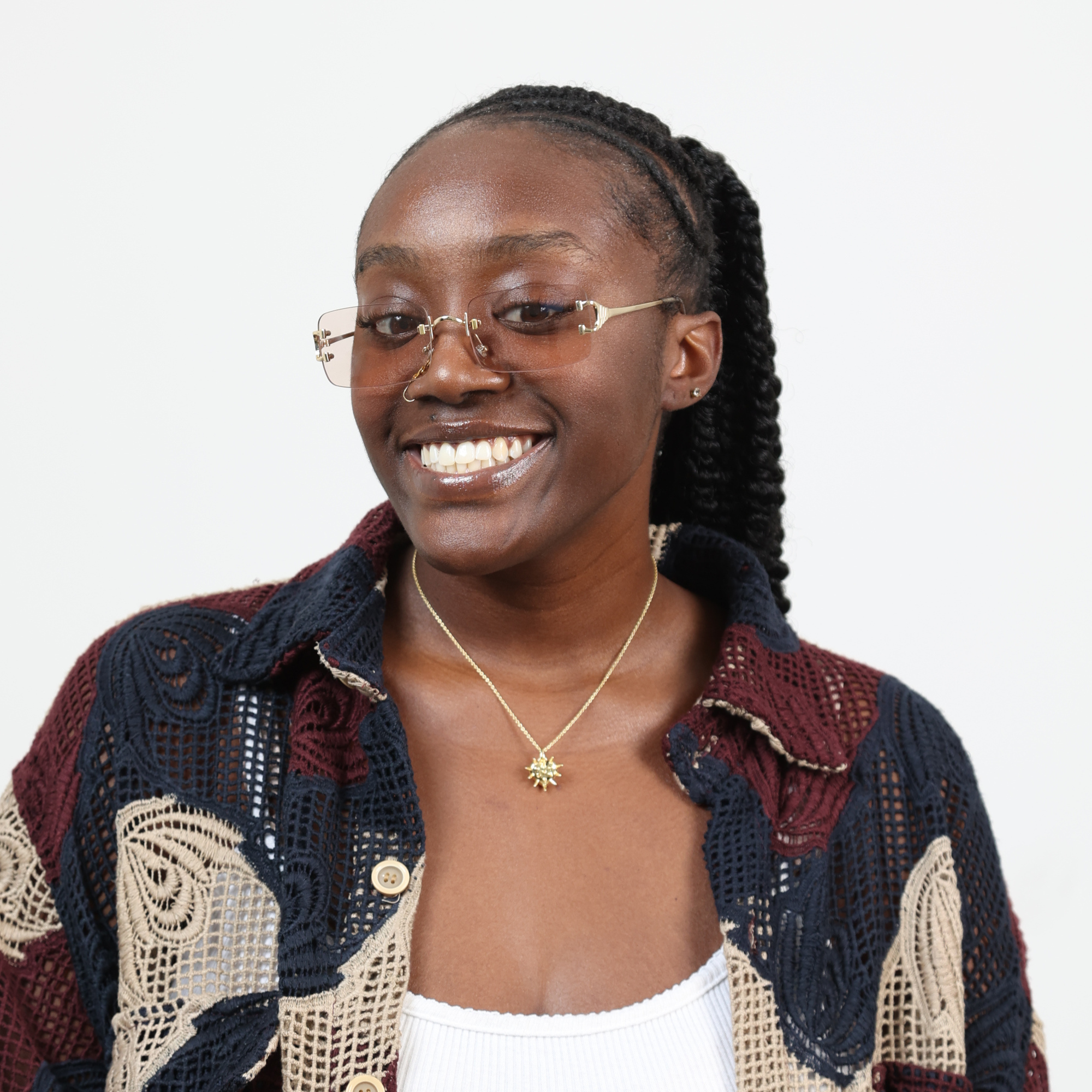 Gold Drosera Necklace (Not Handmade)