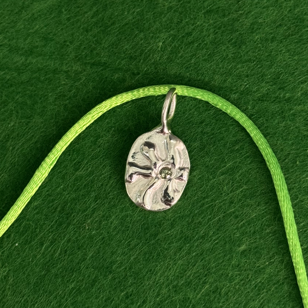 Floral Medallion Charm