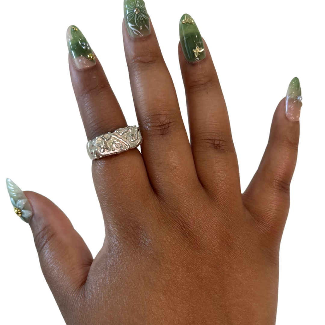 Large Garland Ring - Choose Your Size