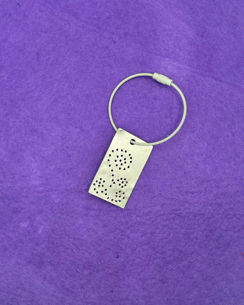 Houseguest Silver Keychains
