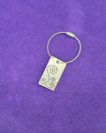 Houseguest Silver Keychains