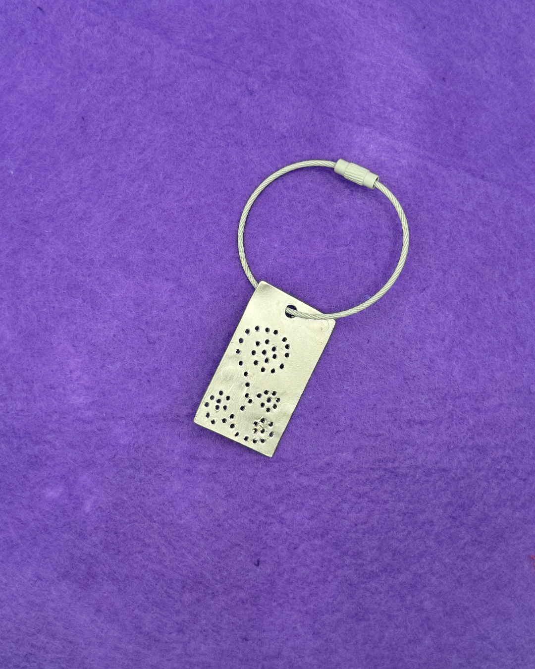Houseguest Silver Keychains
