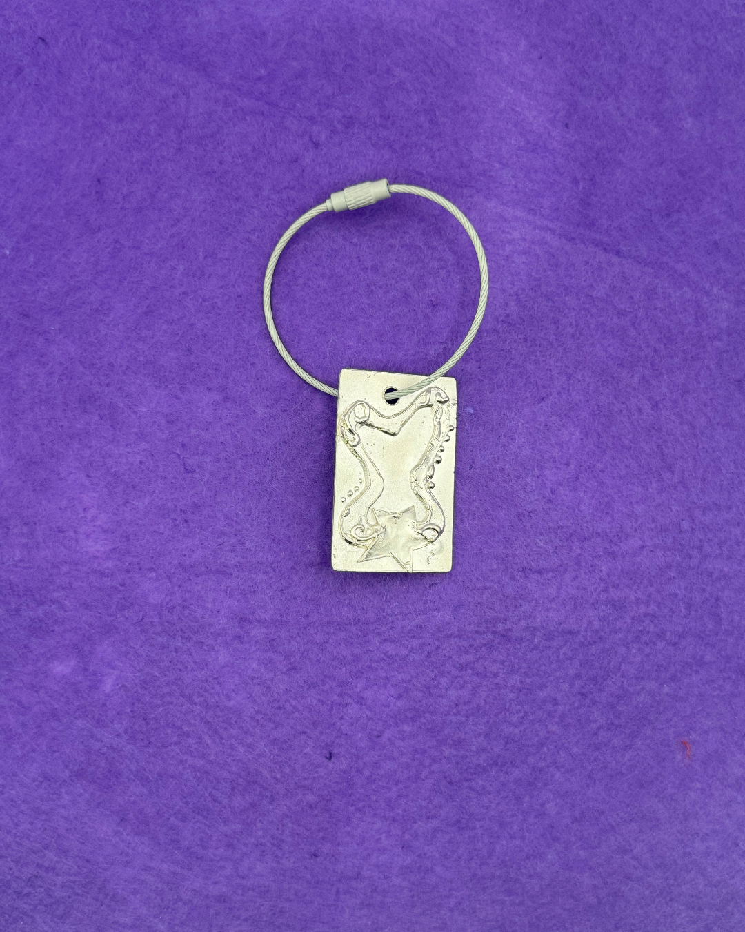 Houseguest Silver Keychains