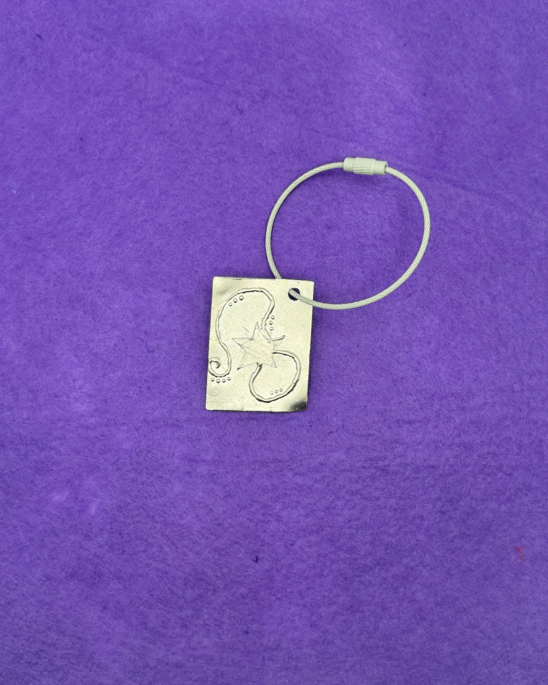 Houseguest Silver Keychains