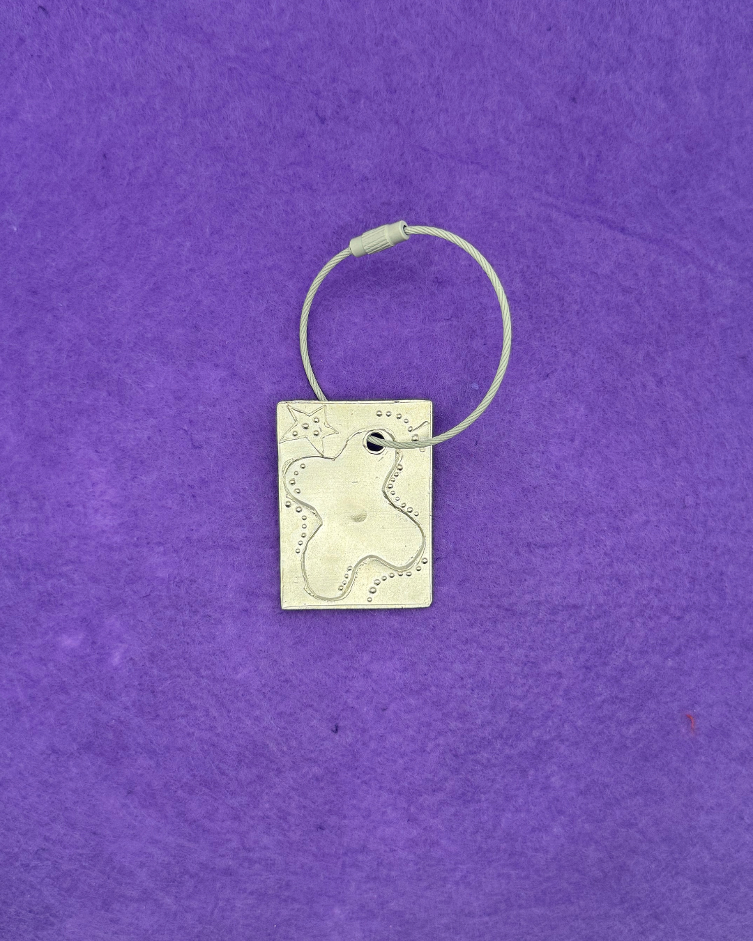 Houseguest Silver Keychains