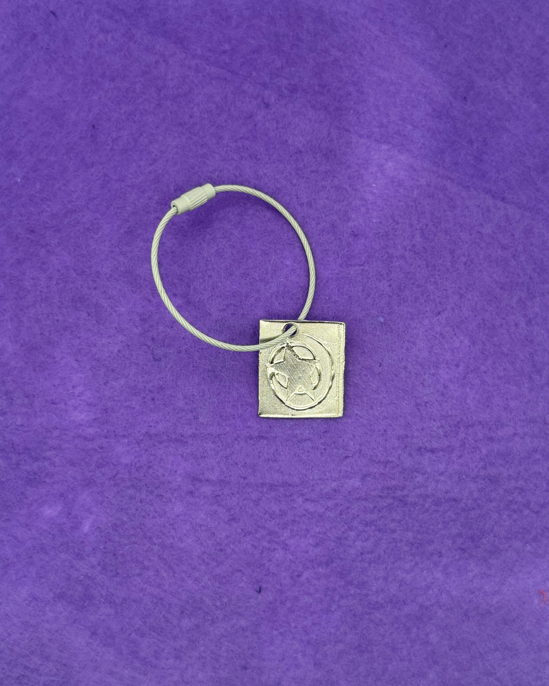 Houseguest Silver Keychains