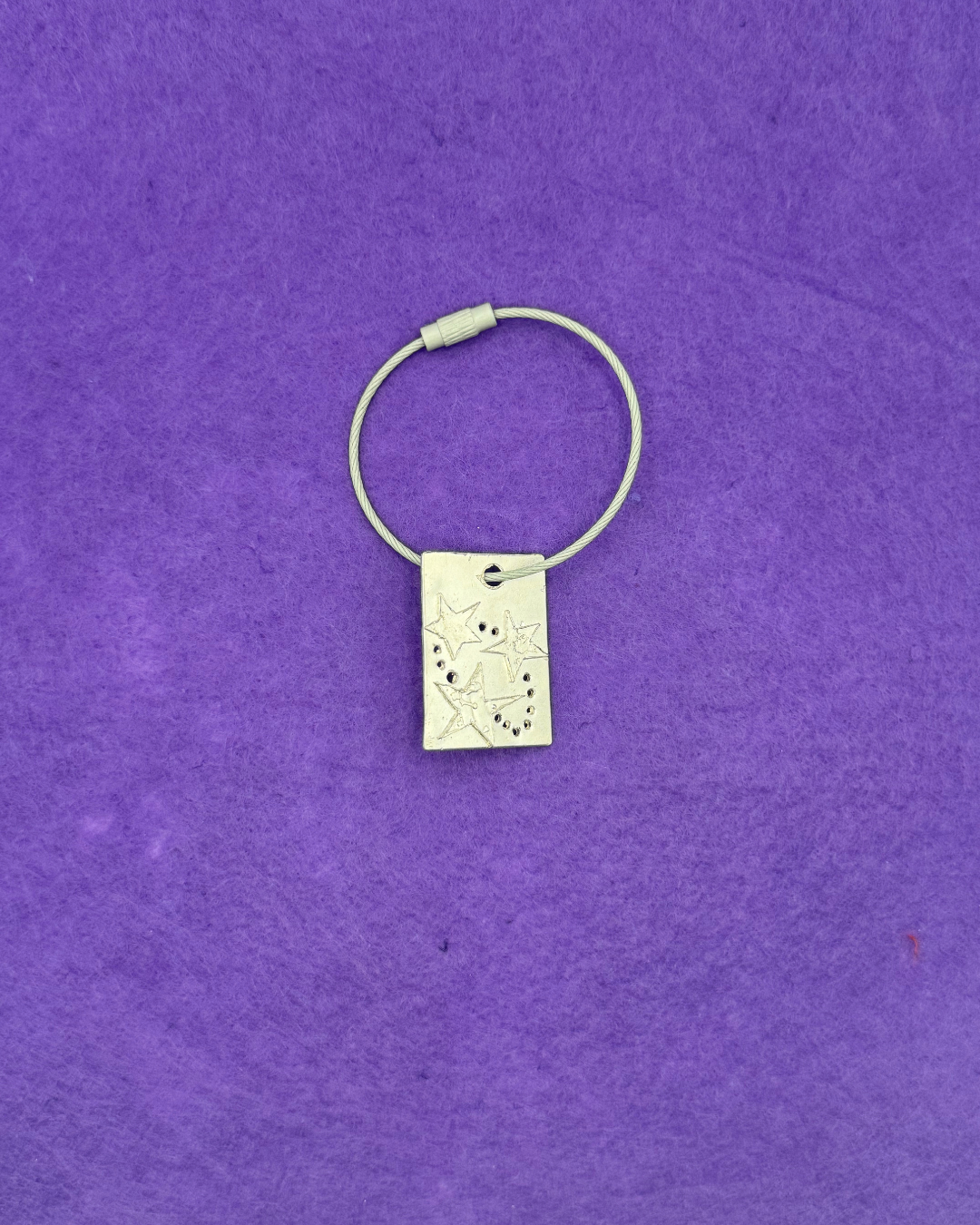 Houseguest Silver Keychains