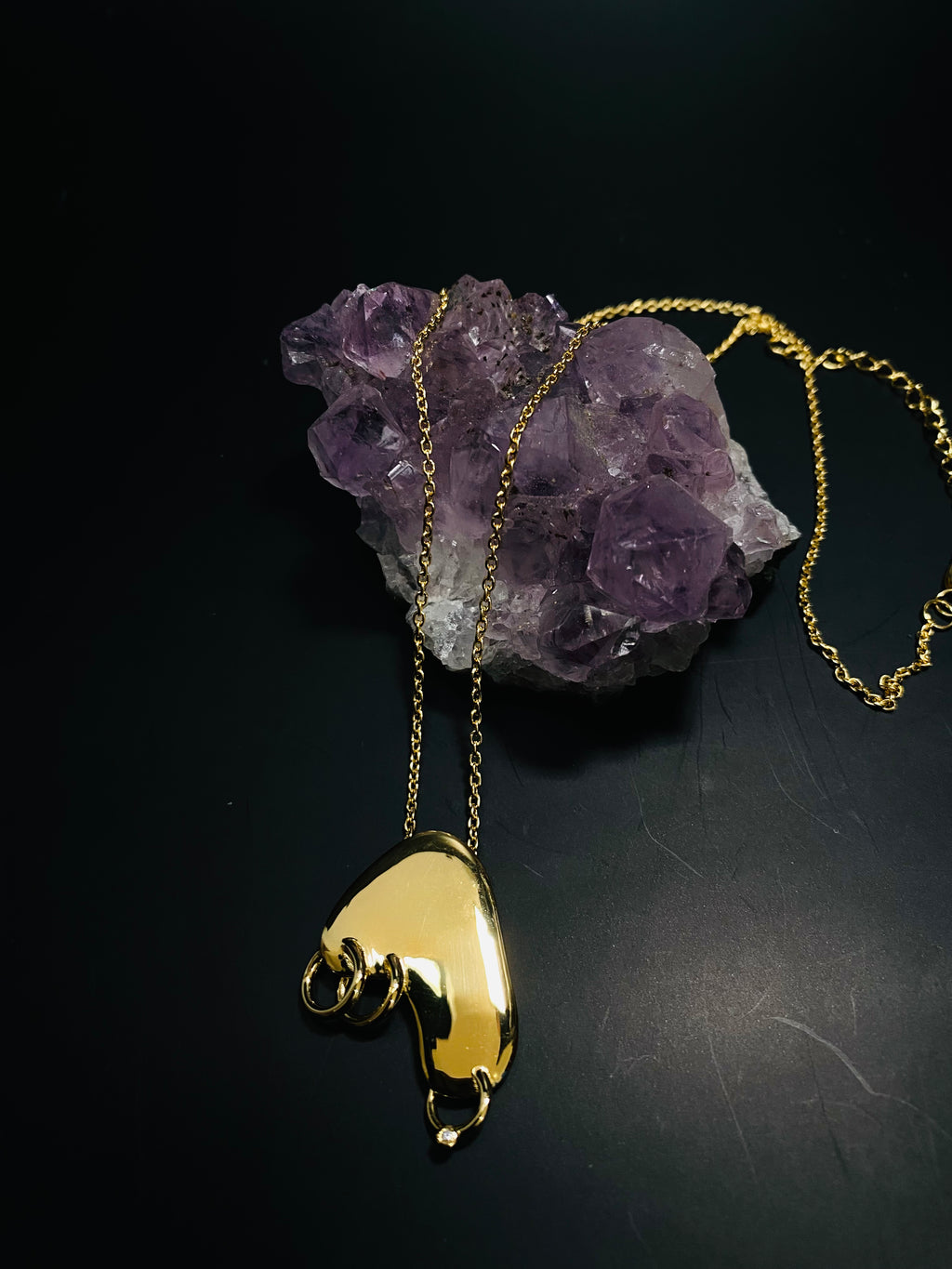 Gold Nudi Necklace (Not Handmade)
