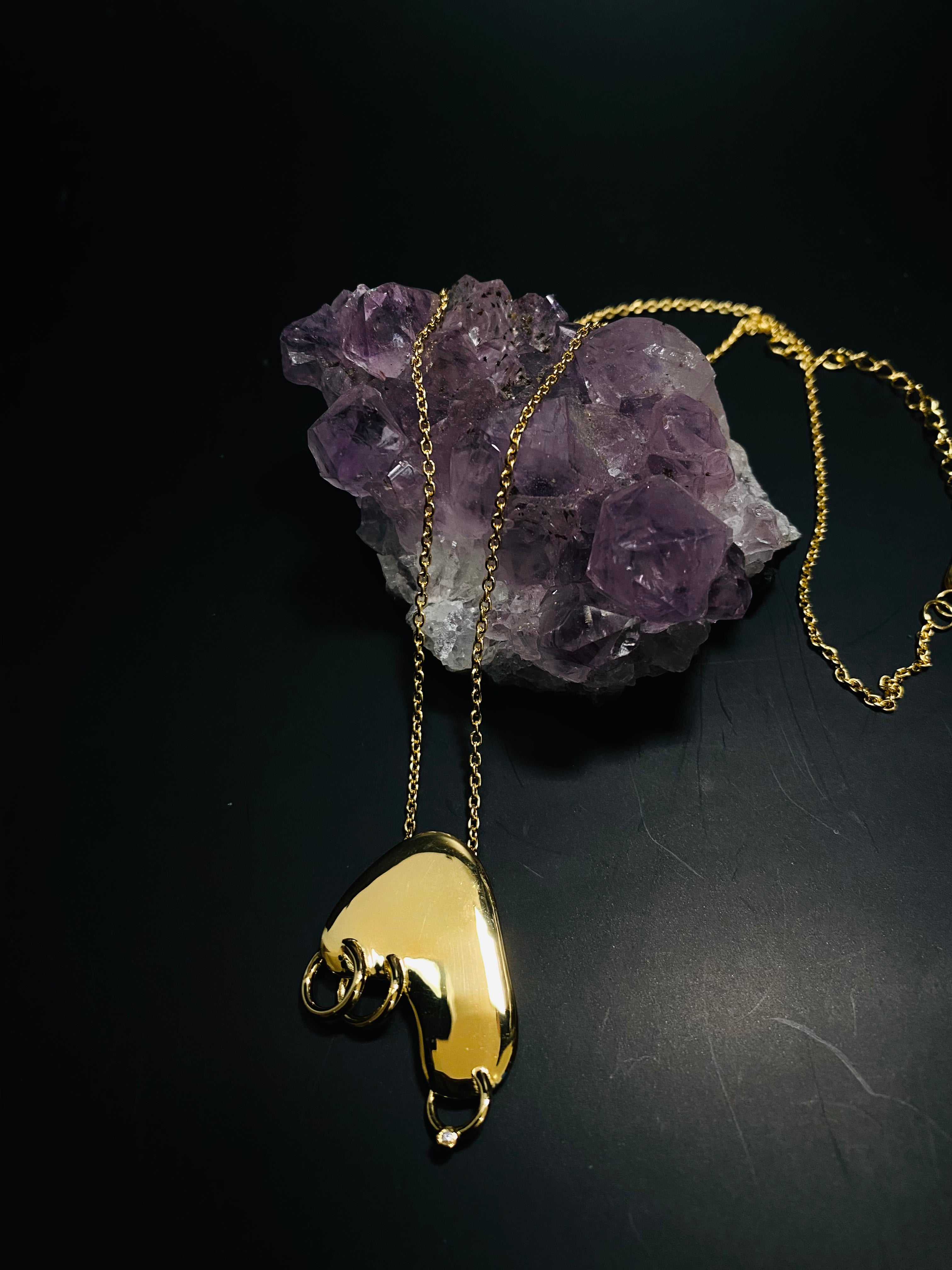 Gold Nudi Necklace (Not Handmade)