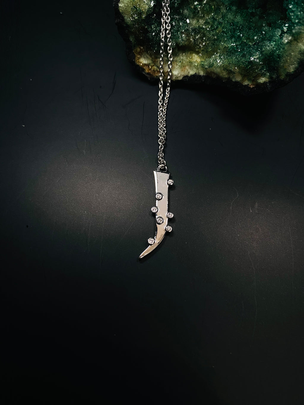 Silver Pollen Necklace (Not Handmade)