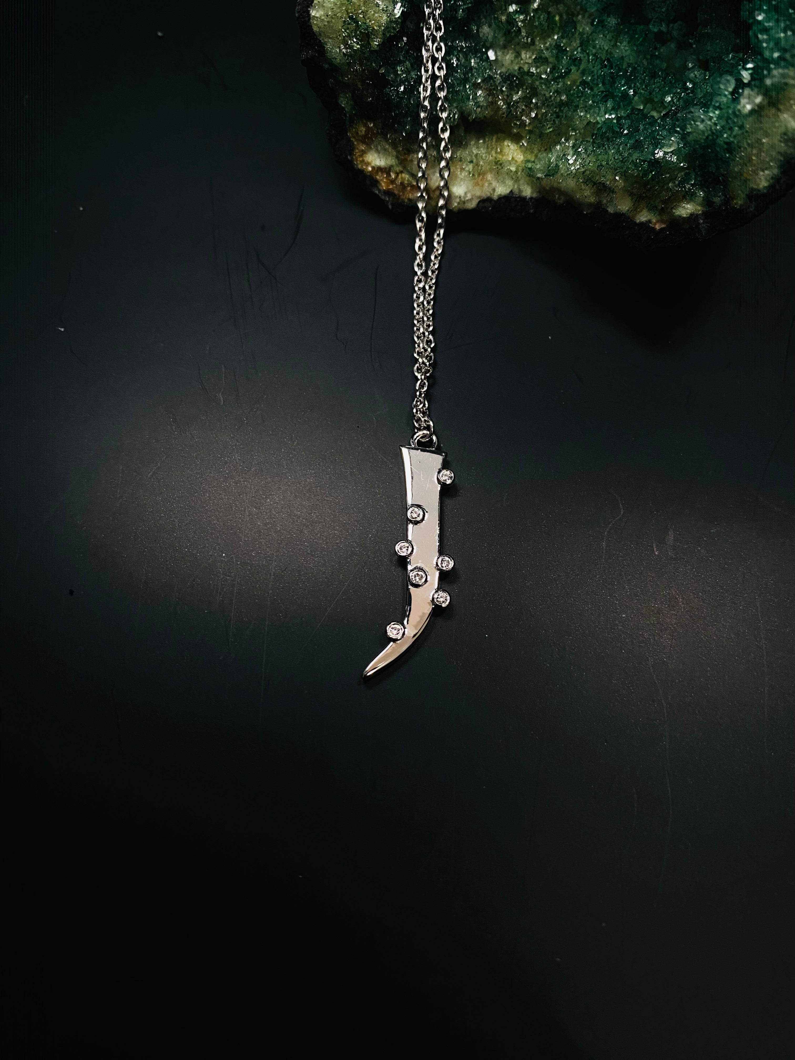 Silver Pollen Necklace (Not Handmade)