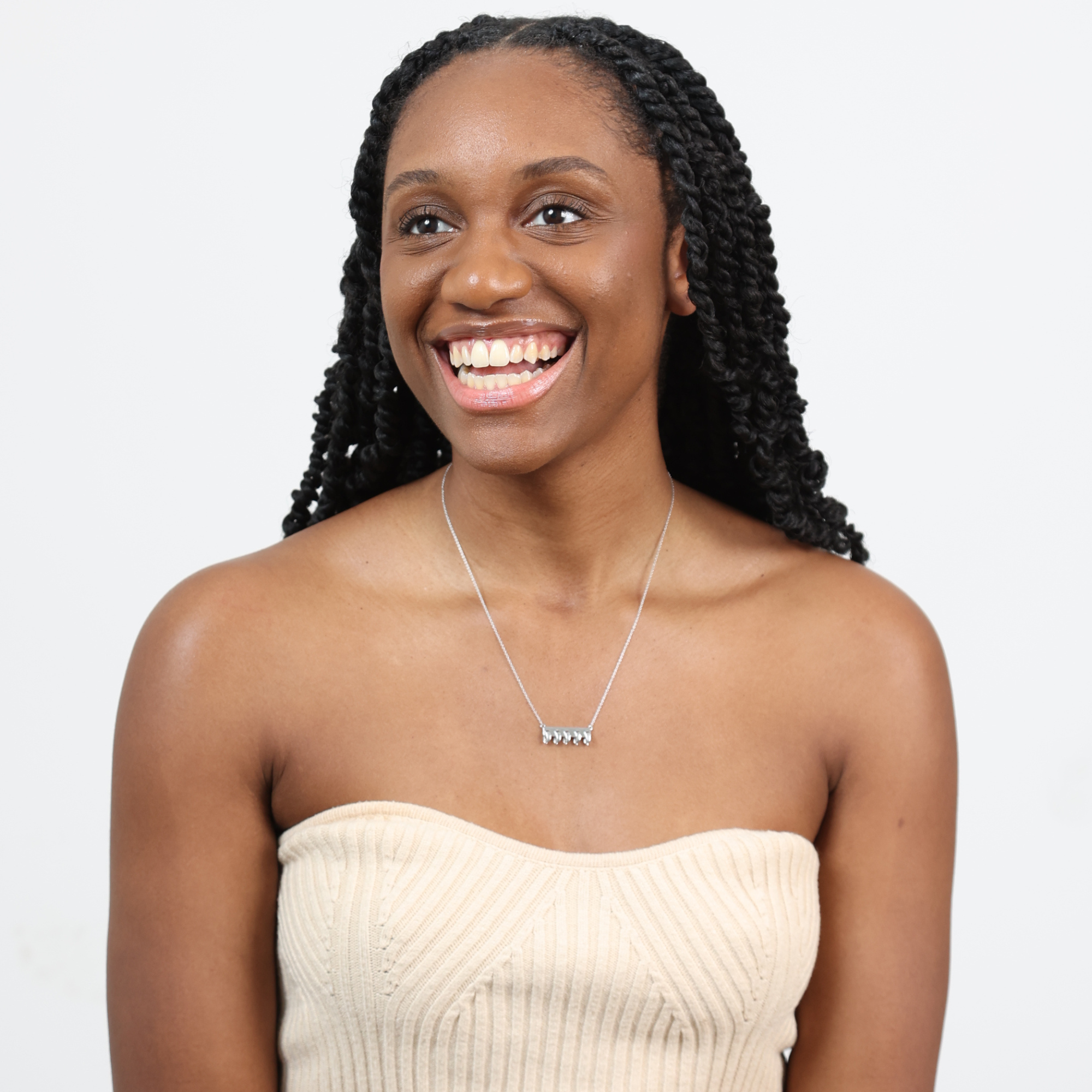 Silver Marrow Necklace (Not Handmade)