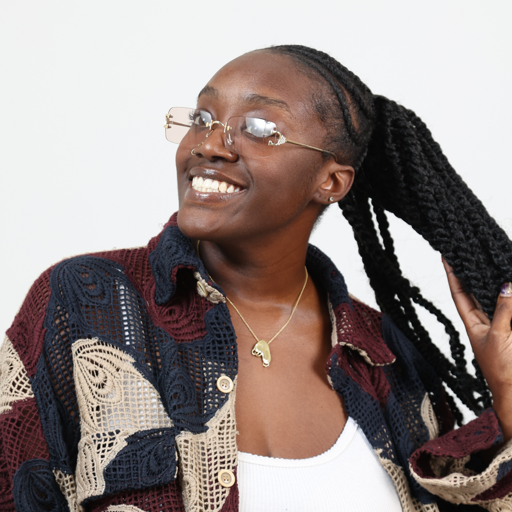 Gold Nudi Necklace (Not Handmade)