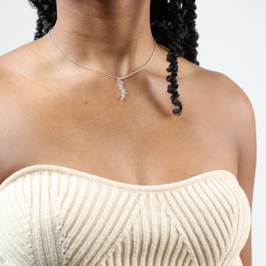 Silver Pollen Necklace (Not Handmade)