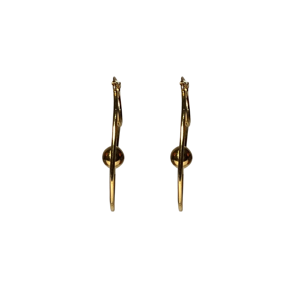 Gold Protozoa Earring (Not Handmade)