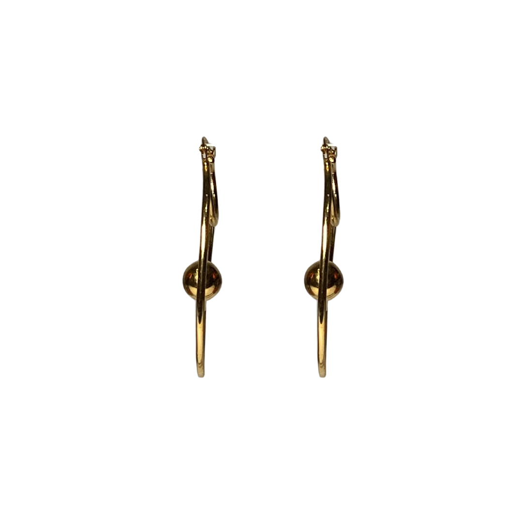 Gold Protozoa Earring (Not Handmade)