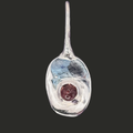 Droplet Pendant (Pink Tourmaline)