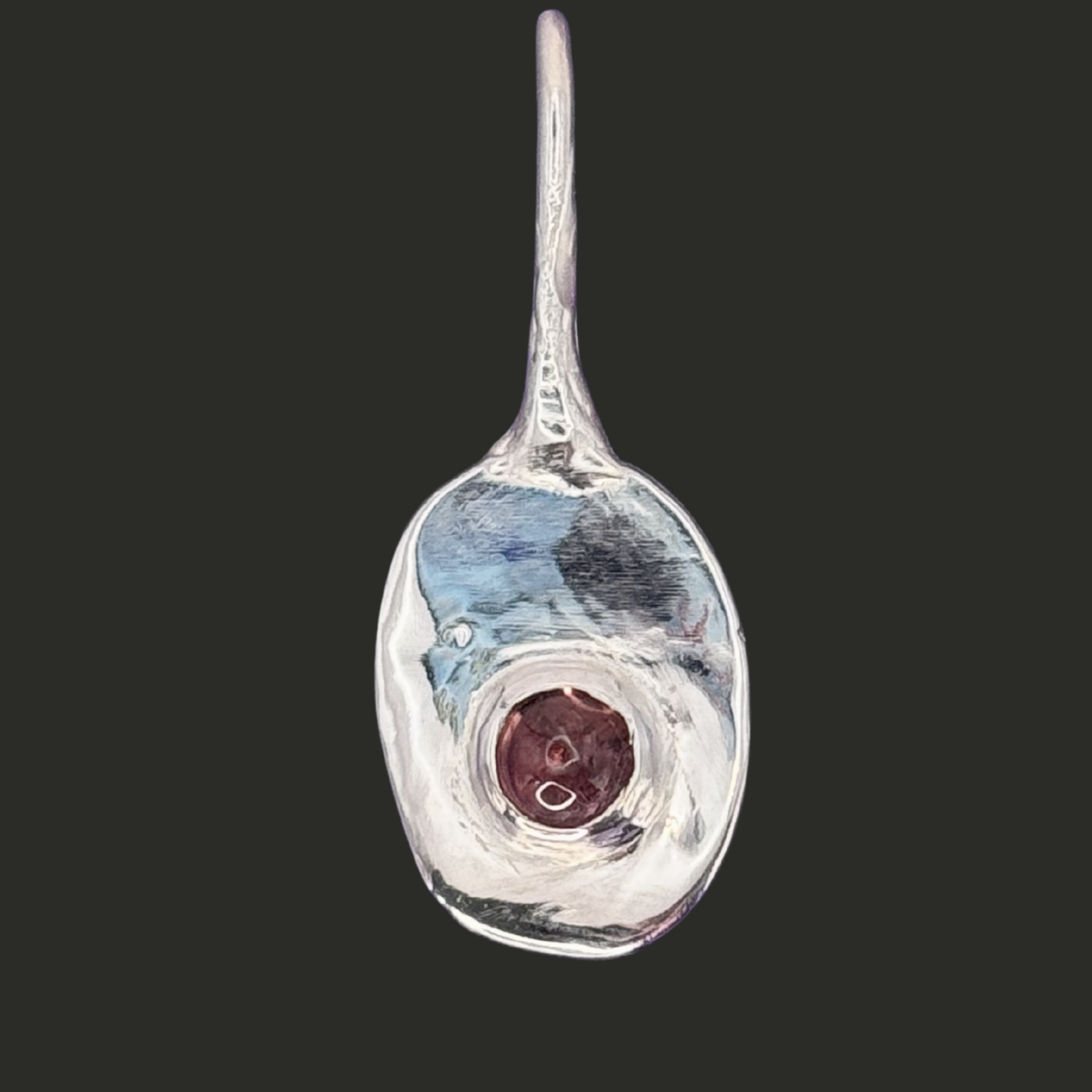 Droplet Pendant (Pink Tourmaline)