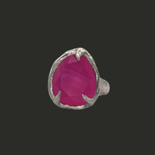 Hot Pink Lava - Pinky Rings (Size 5.5)