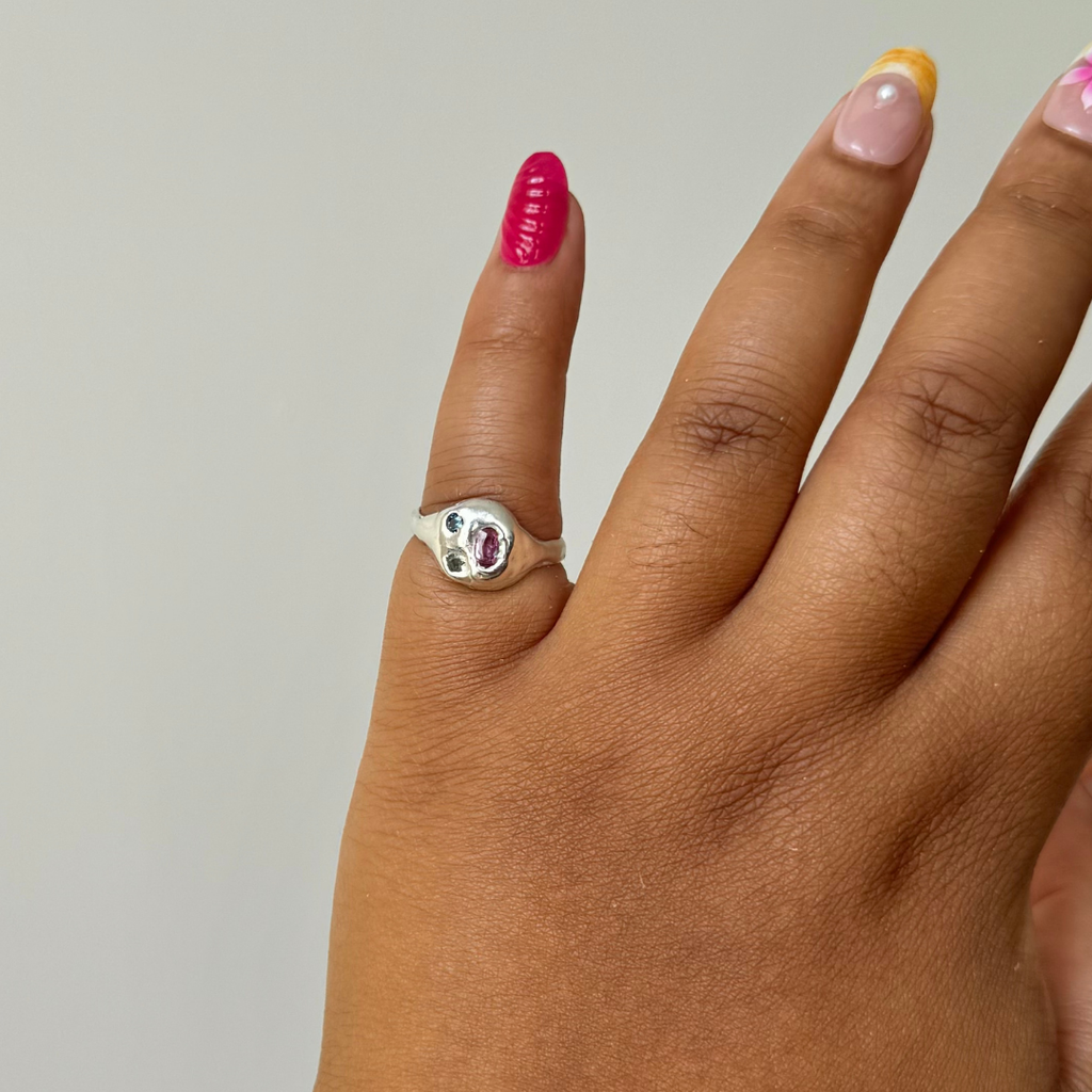 Mosaic Ring #1 (Size 6.5)