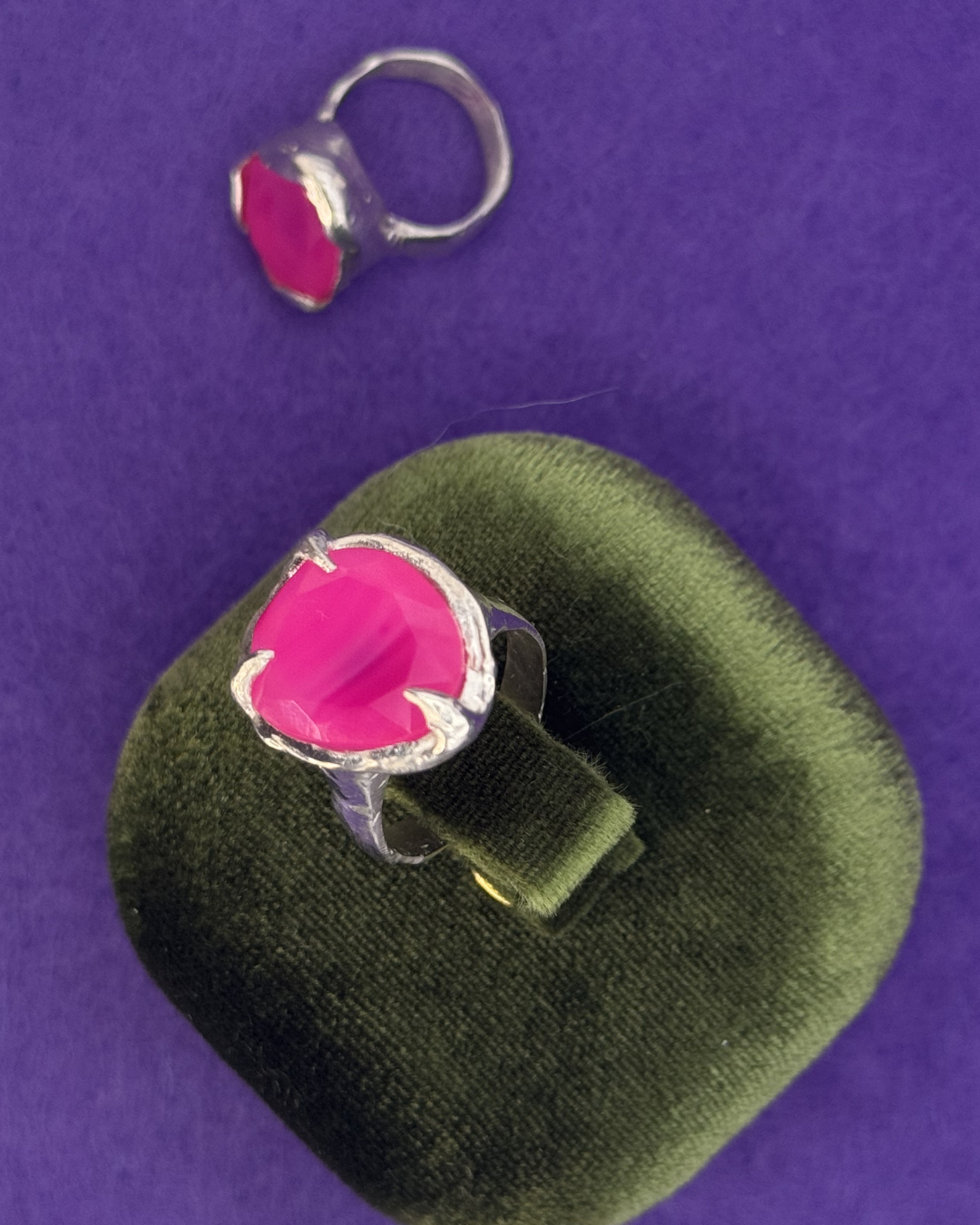 Hot Pink Lava - Pinky Rings