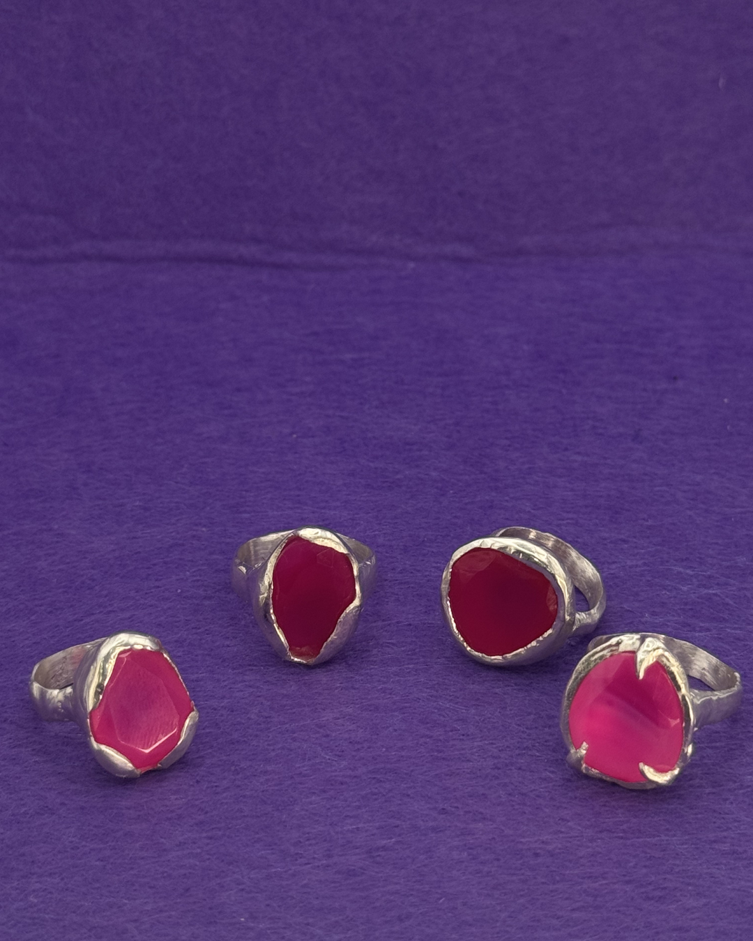 Hot Pink Lava - Pinky Rings