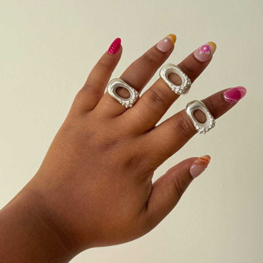 Poppy Seed Rings (Sizes 6, 7, & 7.5)