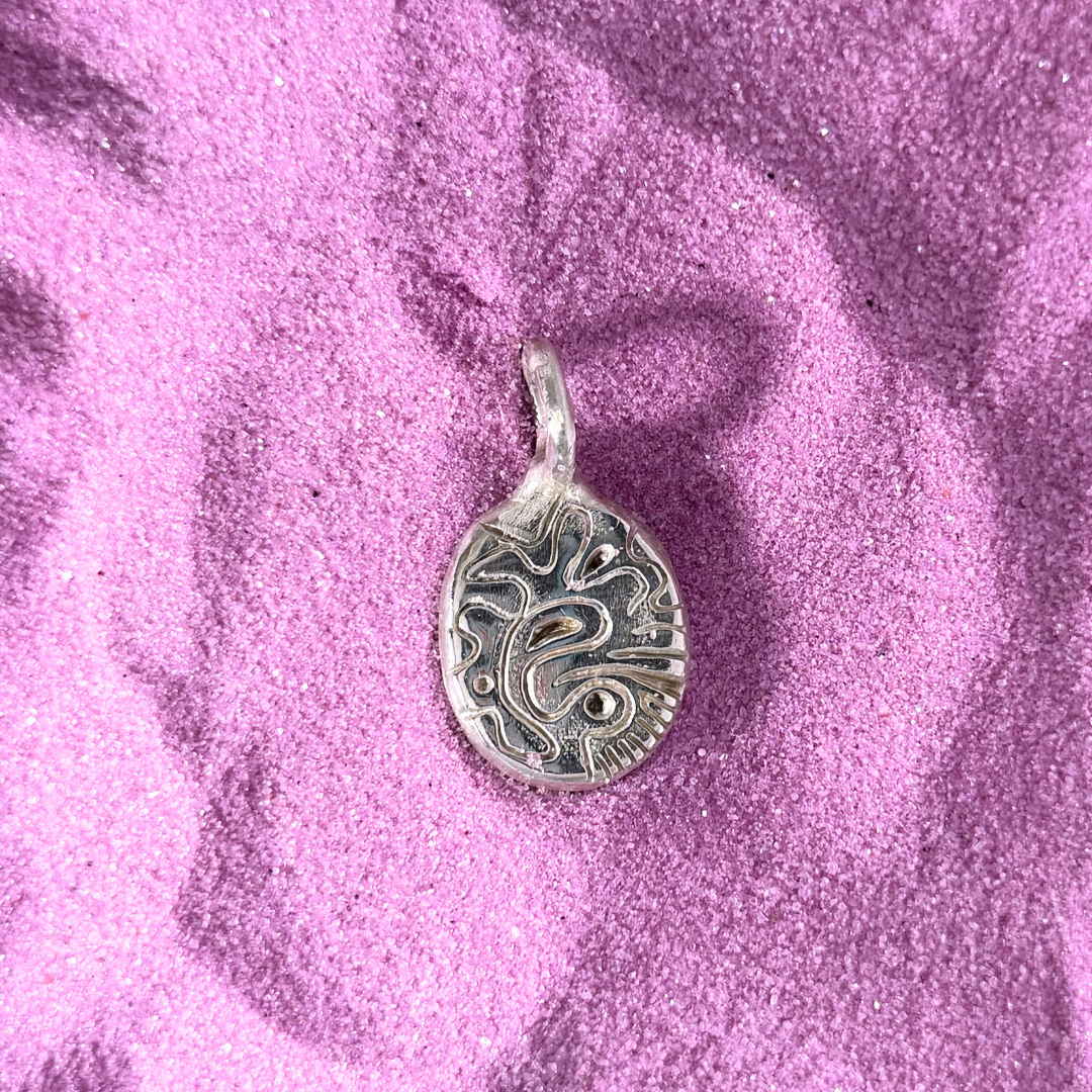 Etched Medallion